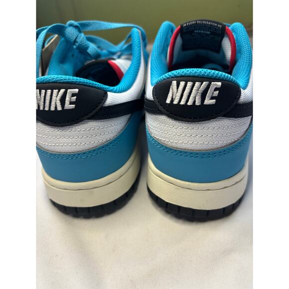 Nike Dunk Low N7 Dark Turquoise White Black Men's NEW HJ9088 488 Size 9.5 - Picture 3 of 9